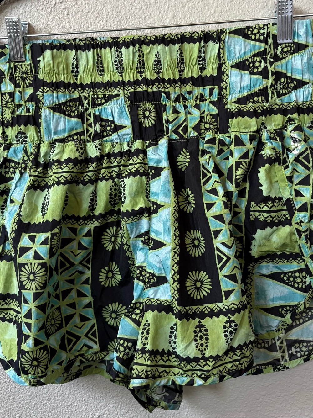 FP Movement by Free People Green Patterned Athletic Shorts - Picture 3 of 5